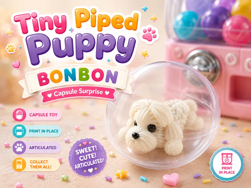Mini piesek Piped — BONBON