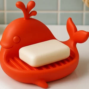 Whale Soap Dish – Cute Bathroom Organizer
