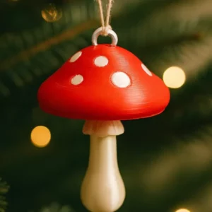 Christmas Mushroom Ornament