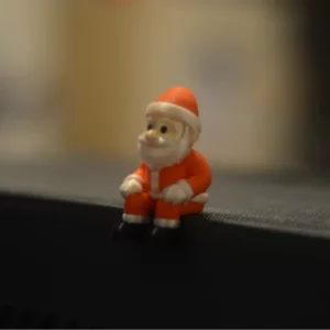 Santa Sitting - Funny Decor
