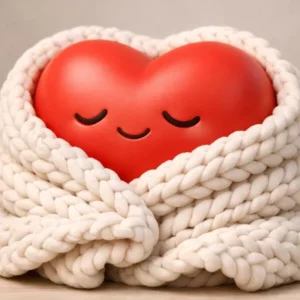 Cozy Heart Glow LED Night Light