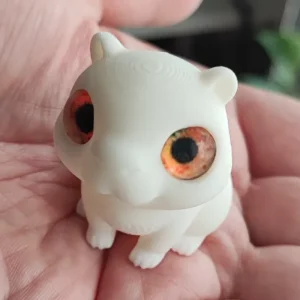 Chibi Capybara – Pocket Creature with Glass Eyes