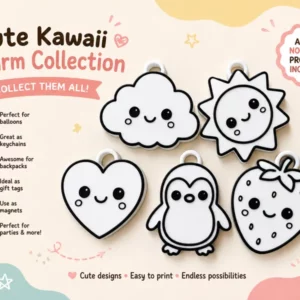 Cute Kawaii Charm Collection