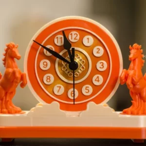 Fortune Gallop – Year of the Horse Desk Clock